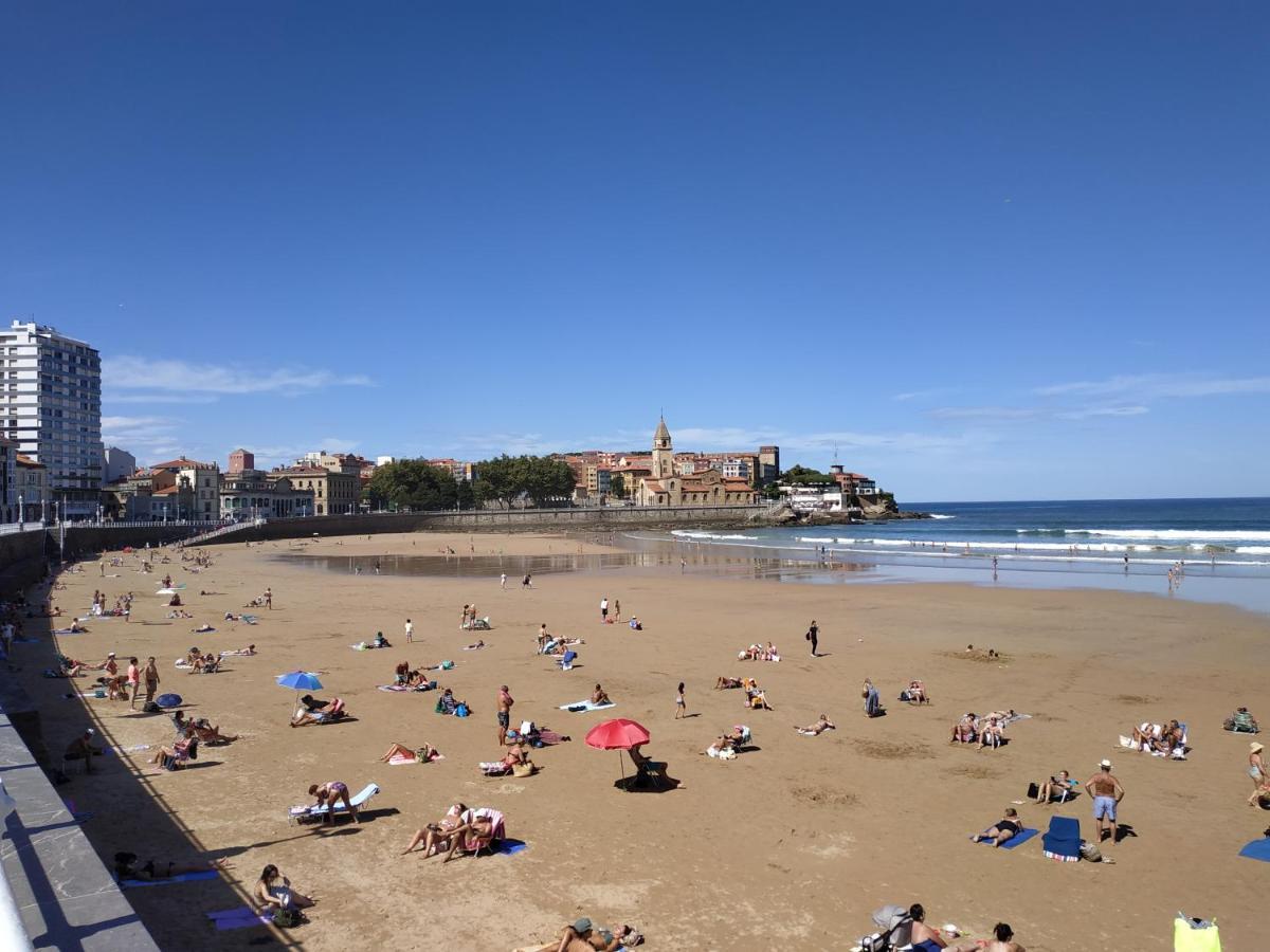 Apartamento El Rincon Del Puerto Gijón Exterior foto