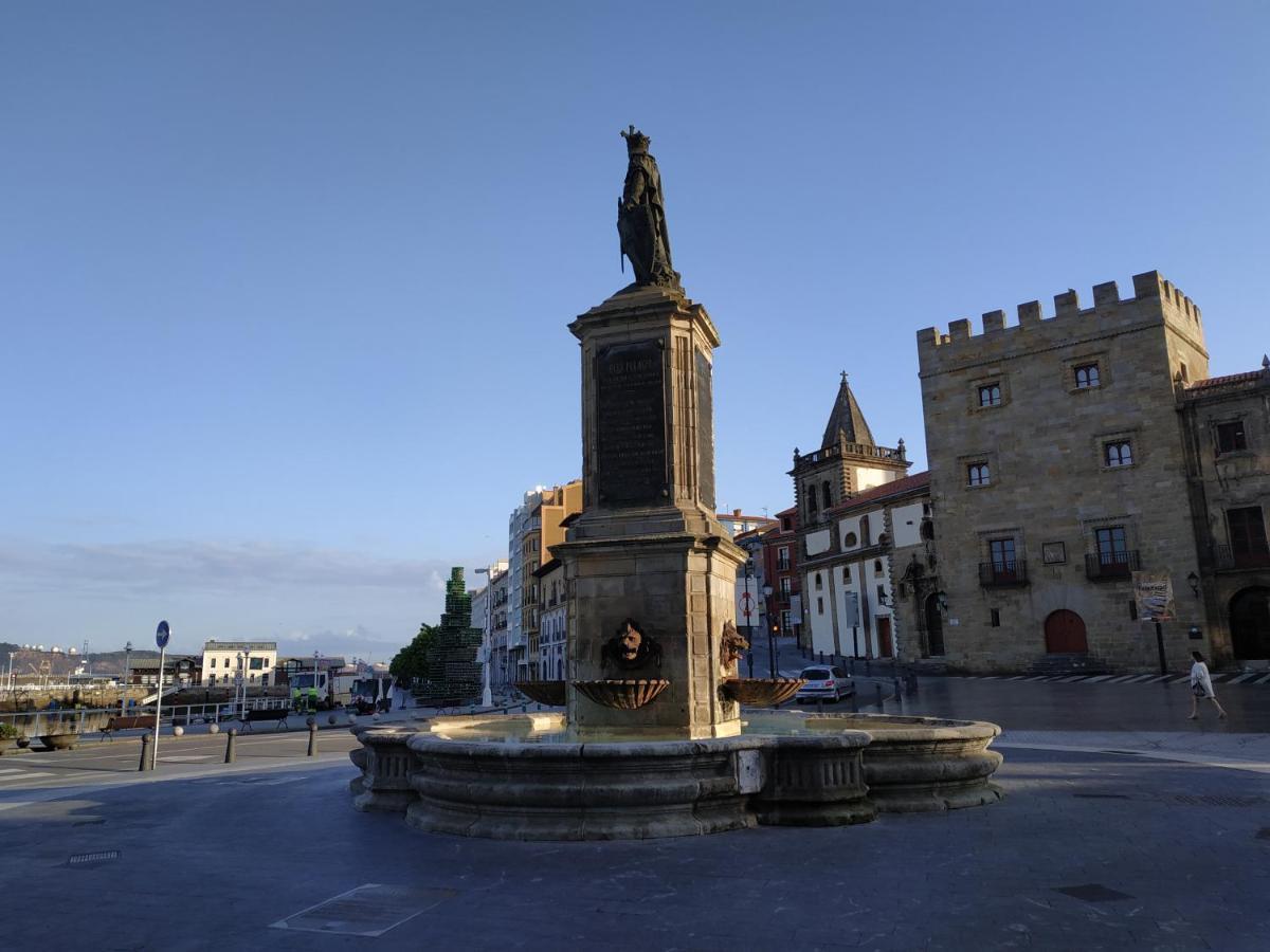 Apartamento El Rincon Del Puerto Gijón Exterior foto