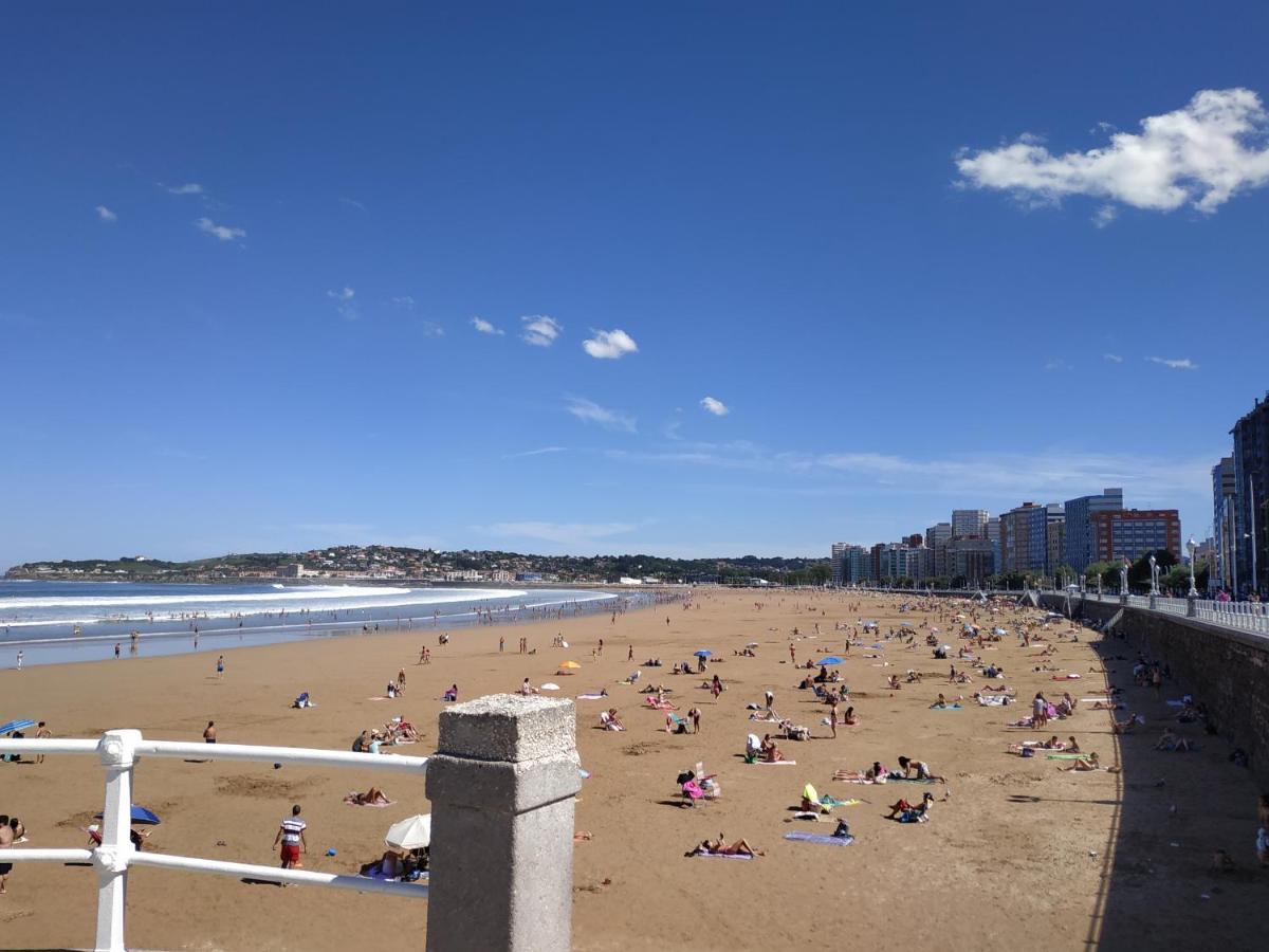 Apartamento El Rincon Del Puerto Gijón Exterior foto